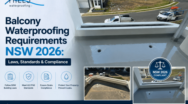 Balcony Waterproofing Requirements NSW 2026: Laws, Standards & Compliance