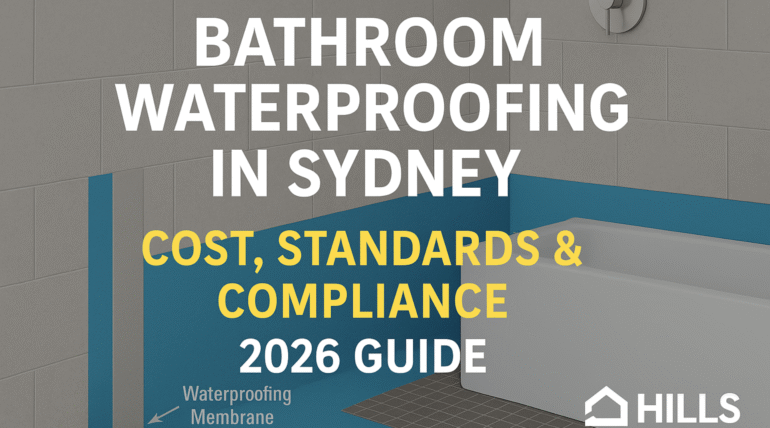Bathroom Waterproofing Sydney Waterproofing Cost per m²