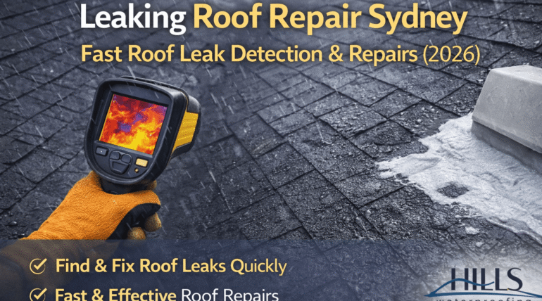 Leaking Roof Repair Sydney | Fast Roof Leak Detection & Repairs (2026)