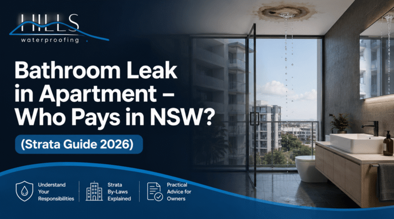 Bathroom Leak in Apartment