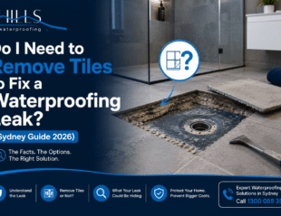 Do I Need to Remove Tiles to Fix a Waterproofing Leak? (Sydney Guide 2026)