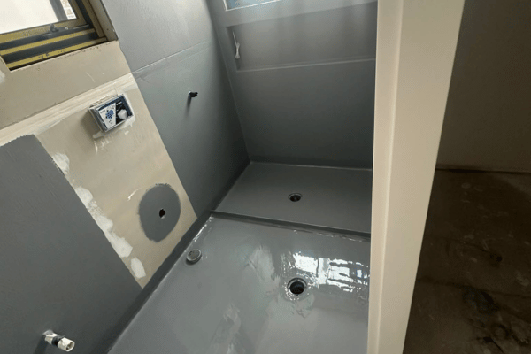 Bathroom waterproofing project completed by Hills Waterproofing in Box Hill Sydney
