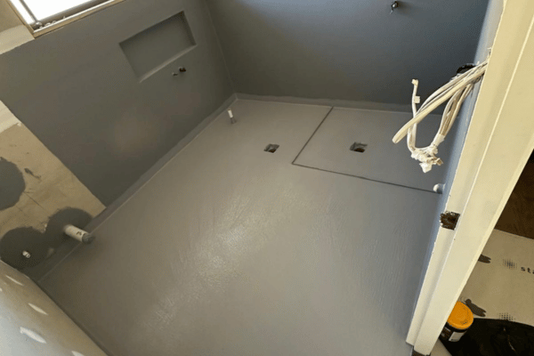 Residential waterproofing project by Hills Waterproofing in Castle Hill NSW
