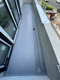 Balcony waterproofing membrane project in Rouse Hill Sydney by Hills Waterproofing