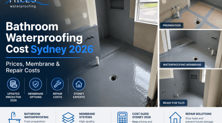 Bathroom Waterproofing Cost Sydney 2026 | Prices & Repair Costs