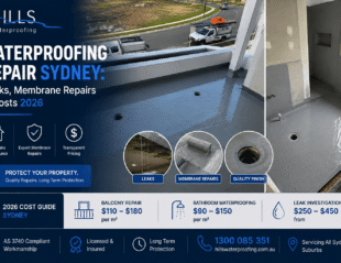 Waterproofing Repair Sydney | Leaks, Membrane Repairs & Costs 2026